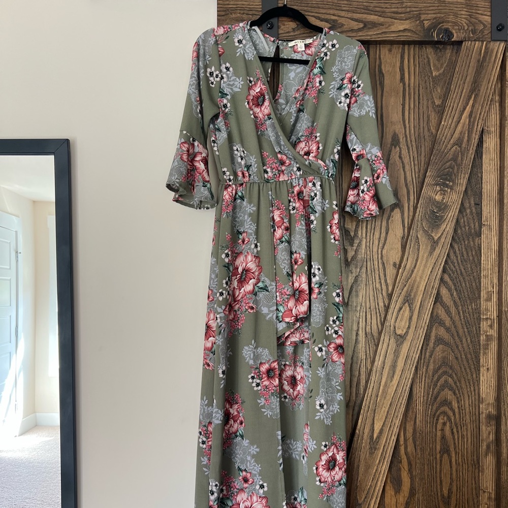 Fun floral romper